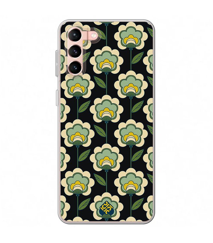 Funda para [ Samsung Galaxy S23 Plus ] Dibujos Retro [ Planta Verde - Retro ] de Silicona Flexible