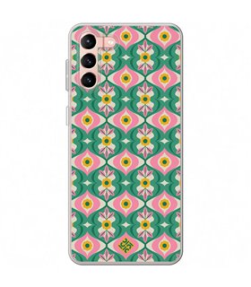 Funda para [ Samsung Galaxy S23 Plus ] Dibujos Retro [ Tercer Ojo - Caleidoscopio ] de Silicona Flexible