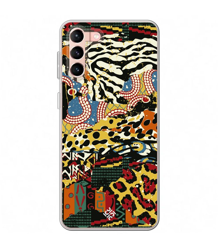 Funda para [ Samsung Galaxy S23 Plus ] Dibujo Tendencias [ Pieles de Animales y Telas ] de Silicona