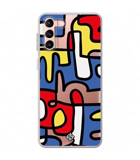 Funda para [ Samsung Galaxy S23 Plus ] Dibujo Auténtico [ Impresión Moderna de Arte Minimalista ] de Silicona Flexible