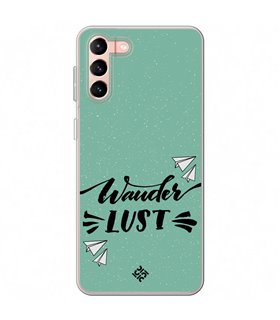 Funda para [ Samsung Galaxy S23 Plus ] Dibujo Auténtico [ Wander Lust ] de Silicona Flexible para Smartphone