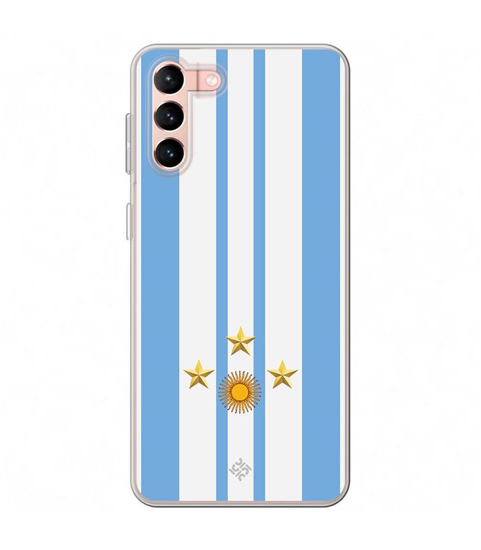 Funda para [ Samsung Galaxy S23 Plus ] Copa del Mundo [ Mundial Argentina 2022 ] de Silicona Flexible para Smartphone 