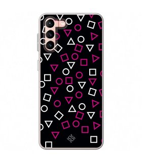 Funda para [ Samsung Galaxy S23 Plus ] Squid Game [Símbolos Mix] de Silicona Flexible para Smartphone 