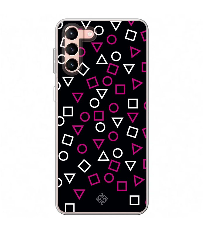 Funda para [ Samsung Galaxy S23 Plus ] Squid Game [Símbolos Mix] de Silicona Flexible para Smartphone 