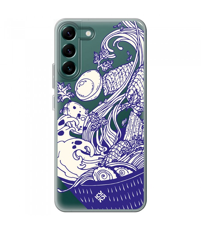 Funda para [ Samsung Galaxy S23 ] Dibujo Japones [ Ramen ] de Silicona Flexible para Smartphone 