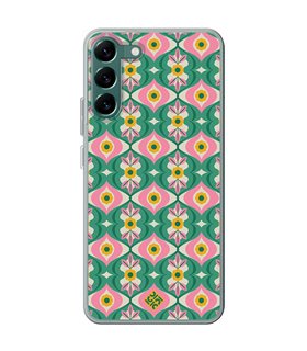 Funda para [ Samsung Galaxy S23 ] Dibujos Retro [ Tercer Ojo - Caleidoscopio ] de Silicona Flexible