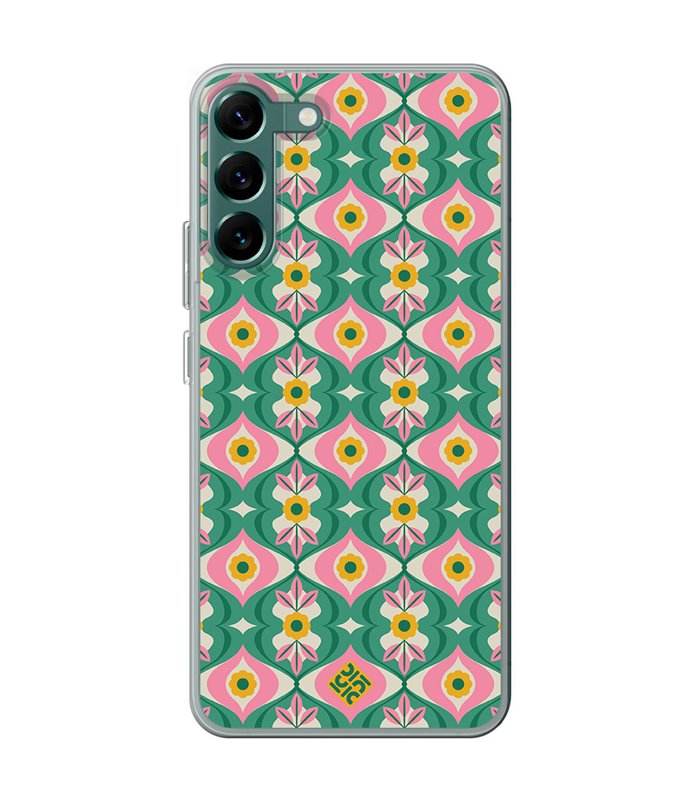 Funda para [ Samsung Galaxy S23 ] Dibujos Retro [ Tercer Ojo - Caleidoscopio ] de Silicona Flexible