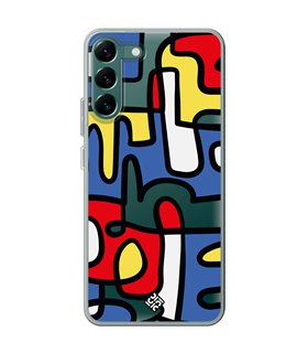 Funda para [ Samsung Galaxy S23 ] Dibujo Auténtico [ Impresión Moderna de Arte Minimalista ] de Silicona Flexible