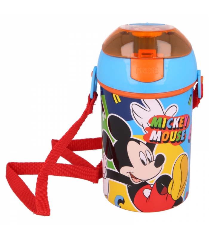 Botella Pop Up Infantil | 560 ML | Mickey Mouse | DISNEY