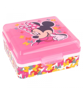 Sandwichera Varios Compartimentos | Minnie Mouse | Disney | Sandwichera para niños - Lonchera Infantil