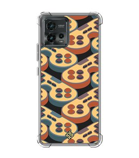 Funda Antigolpe [ Motorola Moto G72 ] Dibujo Gamers [ Joystick Retro ] Esquina Reforzada Silicona 1.5mm