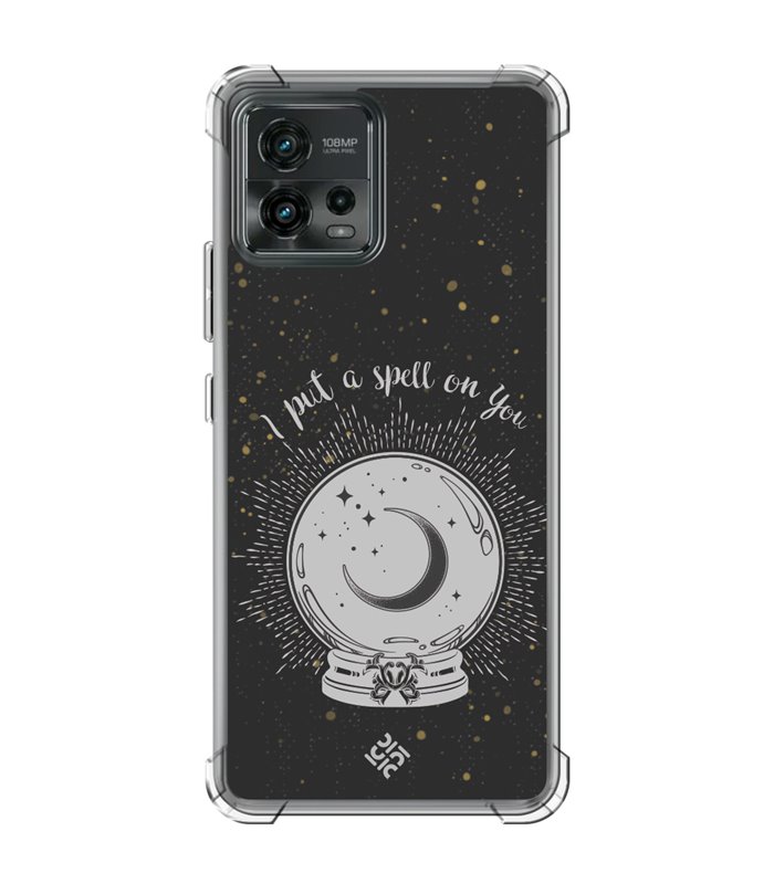 Funda Antigolpe [ Motorola Moto G72 ] Dibujo Gotico [ Bola Mágica ] Esquina Reforzada Silicona 1.5mm