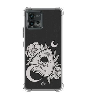 Funda Antigolpe [ Motorola Moto G72 ] Dibujo Gotico [ Dieza de la Ouija - Yes or No ] Esquina Reforzada 1.5mm 