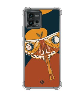 Funda Antigolpe [ Motorola Moto G72 ] Dibujo Auténtico [ Arte Contemporáneo - Polilla ] Esquina Reforzada 1.5