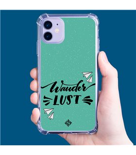 Funda Antigolpe [ Motorola Moto G72 ] Dibujo Auténtico [ Wander Lust ] Esquina Reforzada Silicona 1.5