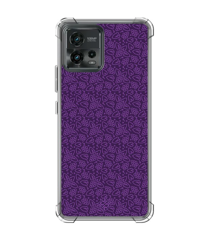 Funda Antigolpe [ Motorola Moto G72 ] Dibujo Auténtico [ Patron Viña ] Esquina Reforzada Silicona 1.5