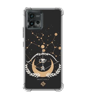 Funda Antigolpe [ Motorola Moto G72 ] Dibujo Zodiaco [ Signo Zodiacal - Sagitario ] Esquina Reforzada 1.5