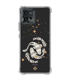 Funda Antigolpe [ Motorola Moto G72 ] Dibujo Zodiaco [ Signo zodiacal - Picis ] Esquina Reforzada 1.5