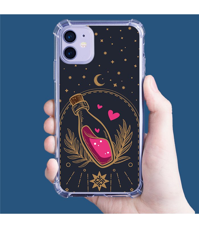 Funda Antigolpe [ Motorola Moto G72 ] Amor [ Pócima de Amor ] Esquina Reforzada Silicona 1.5mm