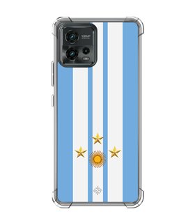 Funda Antigolpe [ Motorola Moto G72 ] Copa del Mundo [ Mundial Argentina 2022 ] Esquina Reforzada Silicona 1.5mm