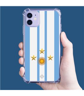 Funda Antigolpe [ Motorola Moto G72 ] Copa del Mundo [ Mundial Argentina 2022 ] Esquina Reforzada Silicona 1.5mm