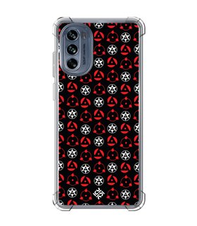 Funda Antigolpe [ Motorola Moto G62 5G ] Dibujos Frikis [ Ojos Sharingan ] Esquina Reforzada Silicona 1.5mm