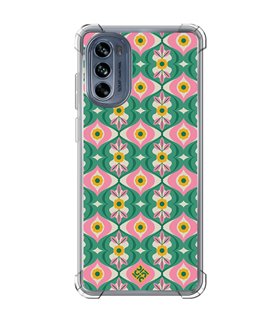 Funda Antigolpe [ Motorola Moto G62 5G ] Dibujos Retro [ Tercer Ojo - Caleidoscopio ] Esquina Reforzada Silicona