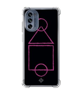 Funda Antigolpe [ Motorola Moto G62 5G ] Squid Game [Pista de Juego] Esquina Reforzada Silicona 1.5mm