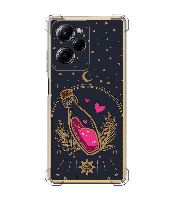 Funda Antigolpe [ POCO X5 Pro 5G ] Amor [ Tokio ] Esquina Reforzada Silicona 1.5mm Transparente