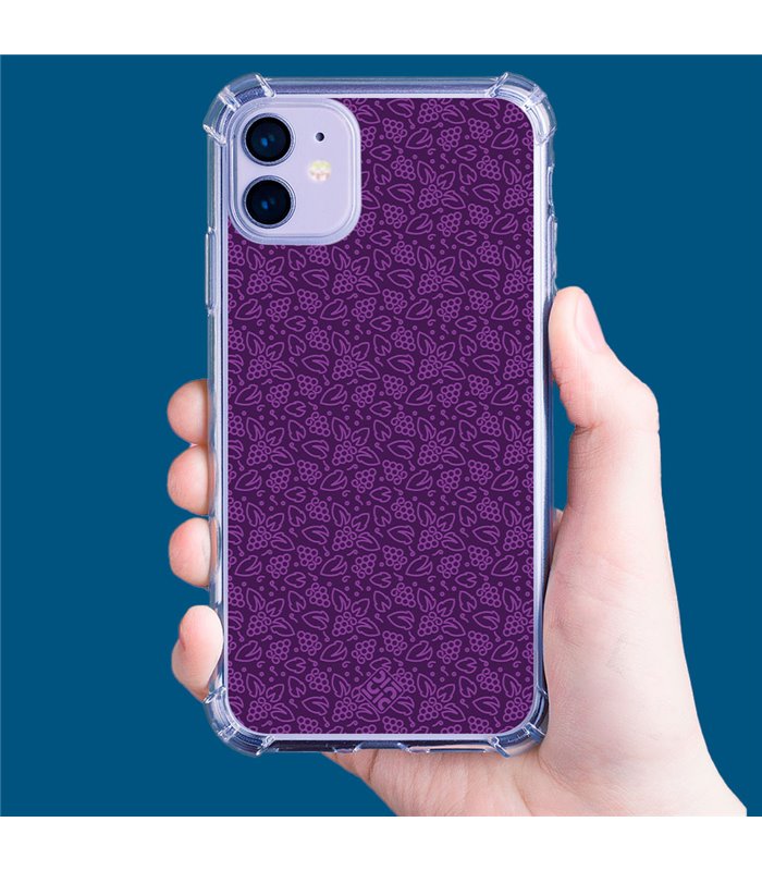 Funda Antigolpe [ OPPO Reno 8 T ] Dibujo Auténtico [ Patron Viña ] Esquina Reforzada Silicona 1.5mm Transparente