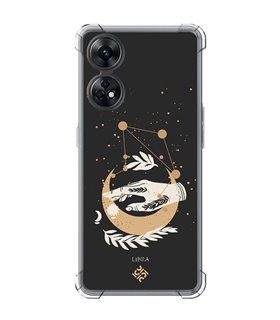 Funda Antigolpe [ OPPO Reno 8 T ] Dibujo Zodiaco [ Signo Zodiacal - Libra ] Esquina Reforzada Silicona 1.5mm