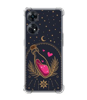 Funda Antigolpe [ OPPO Reno 8 T ] Amor [ Tokio ] Esquina Reforzada Silicona 1.5mm Transparente