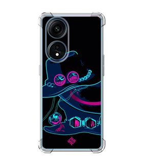 Funda Antigolpe [ OPPO A1 Pro 5G ] Dibujos Frikis [ Sombrero de Sabo, Luffy y Ace ] Esquina Reforzada 1.5mm