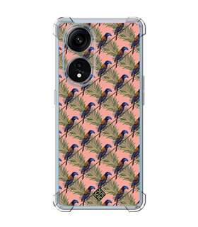 Funda Antigolpe [ OPPO A1 Pro 5G ] Dibujo Mascotas [ Estampado Tropical - Pájaro de Madagascar ] Reforzada