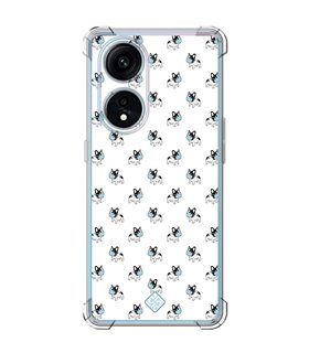 Funda Antigolpe [ OPPO A1 Pro 5G ] Dibujo Mascotas [ Bulldog Frances con Mascarilla ] Esquina Reforzada 1.5