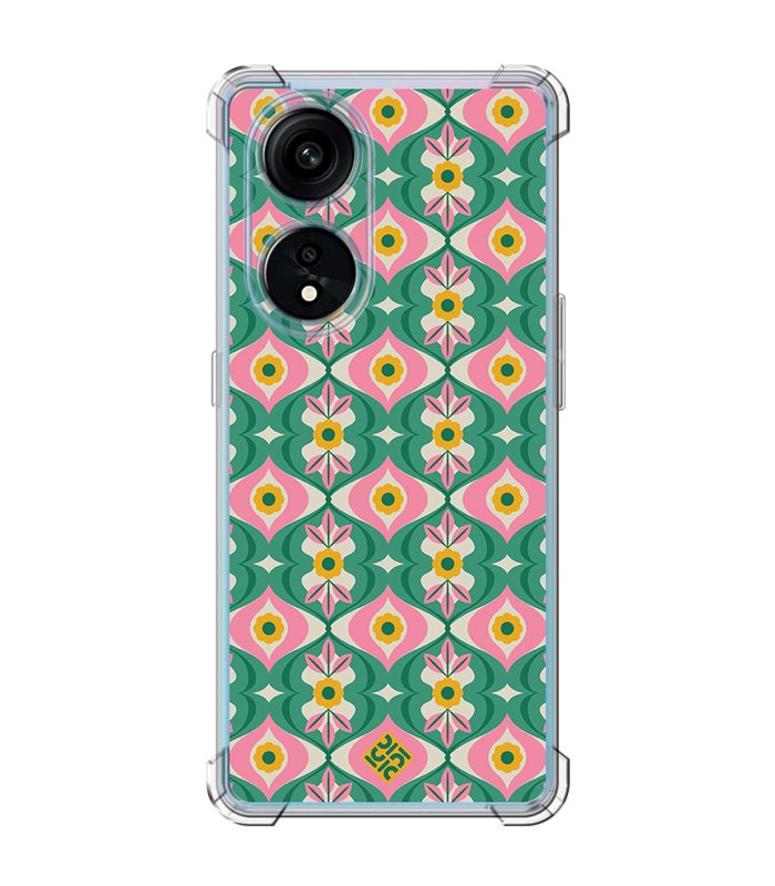 Funda Antigolpe [ OPPO A1 Pro 5G ] Dibujos Retro [ Tercer Ojo - Caleidoscopio ] Esquina Reforzada Silicona