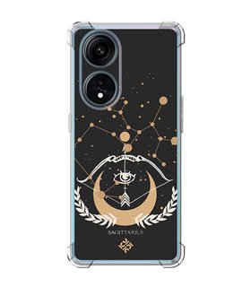 Funda Antigolpe [ OPPO A1 Pro 5G ] Dibujo Zodiaco [ Signo Zodiacal - Sagitario ] Esquina Reforzada 1.5