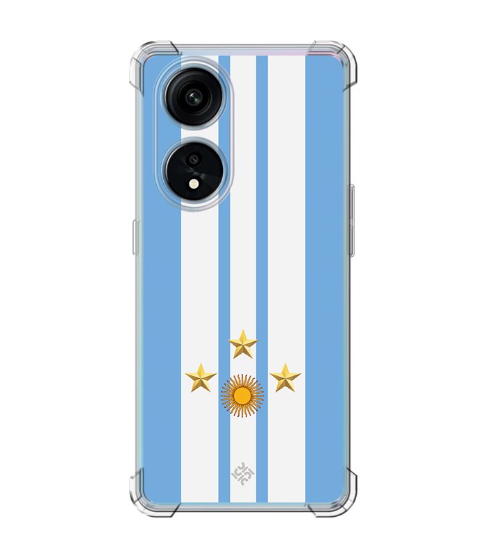 Funda Antigolpe [ OPPO A1 Pro 5G ] Copa del Mundo [ Mundial Argentina 2022 ] Esquina Reforzada Silicona 1.5mm