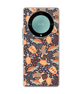 Funda para [ Honor Magic 5 Lite ] Dibujo Mascotas [ Estampado de Tortugas ] de Silicona