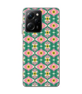 Funda para [ POCO X5 Pro 5G ] Dibujos Retro [ Tercer Ojo - Caleidoscopio ] de Silicona Flexible