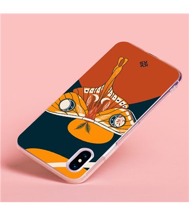 Funda para [ POCO X5 Pro 5G ] Dibujo Auténtico [ Serpentina de Carpas Koinobori, Mangas de Viento ] de Silicona