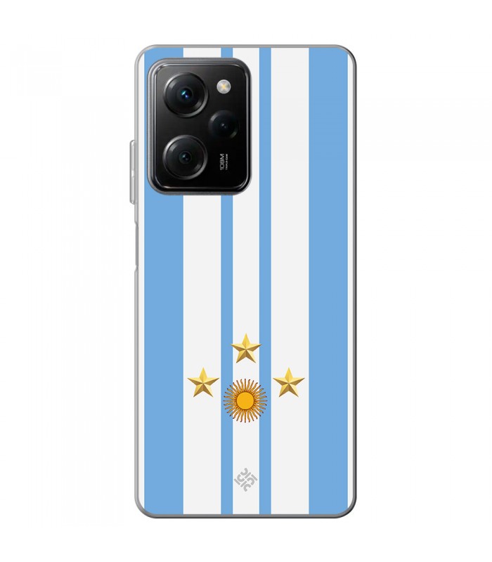 Funda para [ POCO X5 Pro 5G ] Copa del Mundo [ Mundial Argentina 2022 ] de Silicona Flexible para Smartphone 