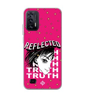 Funda para [ Oukitel C31 ] Dibujos Frikis [ Chica Manga Reflected Truth ] de Silicona Flexible para Smartphone
