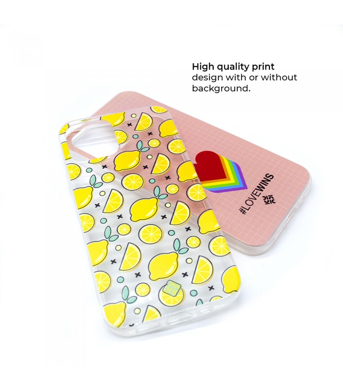 Funda para [ Oukitel C31 ] Dibujo Tendencias [ Diseño Azulejos de Colores ] de Silicona Flexible para Smartphone