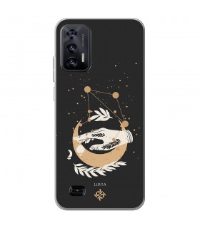 Funda para [ Oukitel C31 ] Dibujo Zodiaco [ Signo Zodiacal - Libra ] de Silicona Flexible para Smartphone 