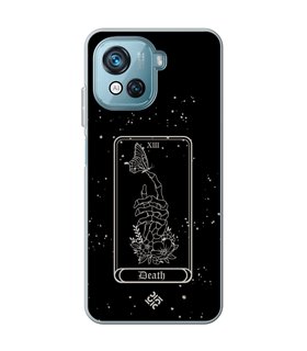 Funda para [ Blackview Oscal C80 ] Dibujo Esotérico [ Carta del Tarot -  Death ] de Silicona Flexible para Smartphone