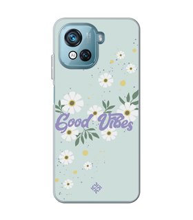 Funda para [ Blackview Oscal C80 ] Dibujo Frases Guays [ Margaritas Good Vibes ] de Silicona Flexible