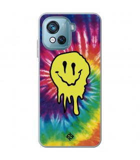 Funda para [ Blackview Oscal C80 ] Dibujo Tendencias [ Sonrisa Smile Swirl Abstracto ] de Silicona