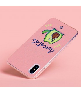 Funda para [ Xiaomi Redmi Note 12 Pro 5G ] Dibujo Cute [ Avocatdo ] de Silicona Flexible para Smartphone