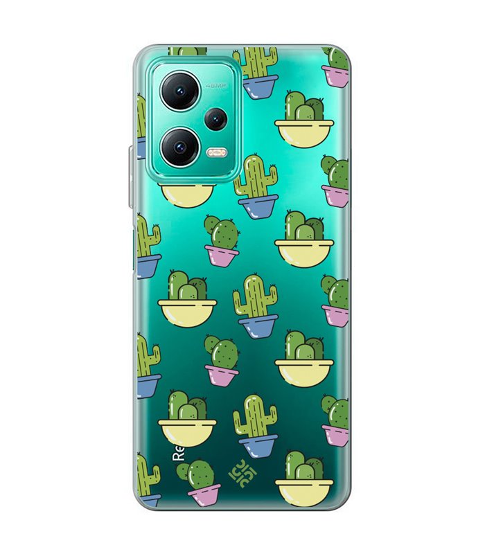 Compra Online Funda Dibujos [ Xiaomi Redmi Note 12 5G ] Cactus en Macetas